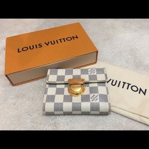 GUC Authentic LV Koala Damier Azur Wallet